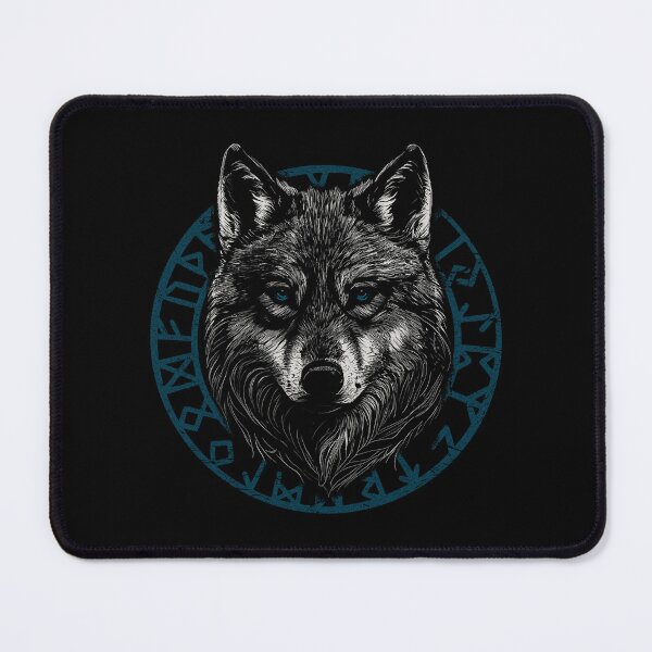 Item preview, Wolf viking rune designed and sold by DerSenat.