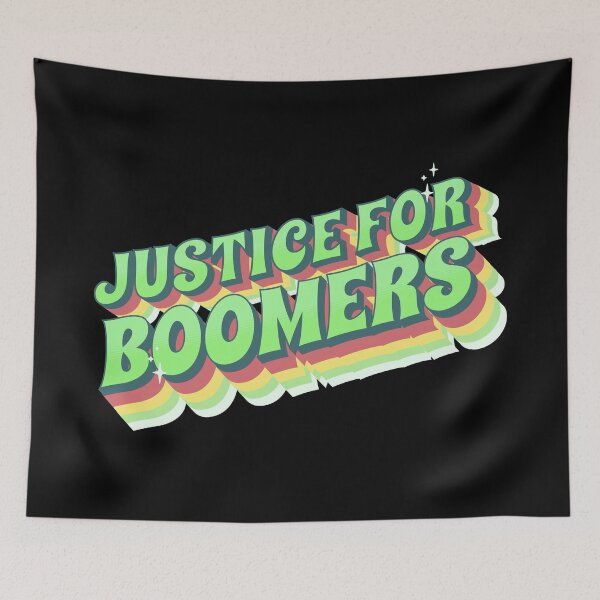 Item preview, Justice For Boomers designed and sold by ValentinaHramov.