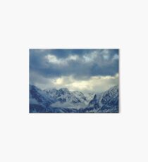 Grand Teton Winter Cloud Art Board