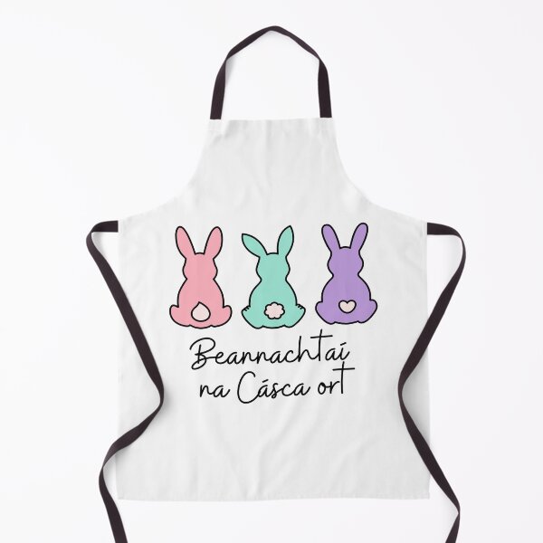 Item preview, Beannachtaí na Cásca ort Gaeilge with Easter Bunnies designed and sold by Irishprints.