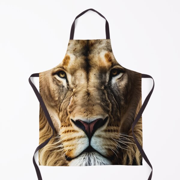 Item preview, Face of Lion king isolated , Portrait Wildlife animal  designed and sold by MarketVisionAV.