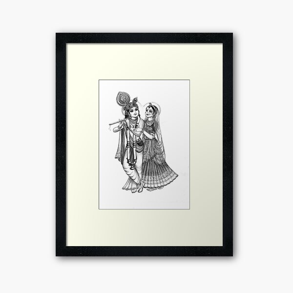 Item preview, Radha and Krishna designed and sold by Alexandra Bilbija.