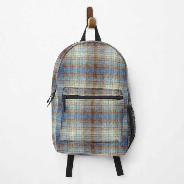Item preview, Rustic Gold Blue Tartan Pattern #1 designed and sold by ARTDICTIVE.
