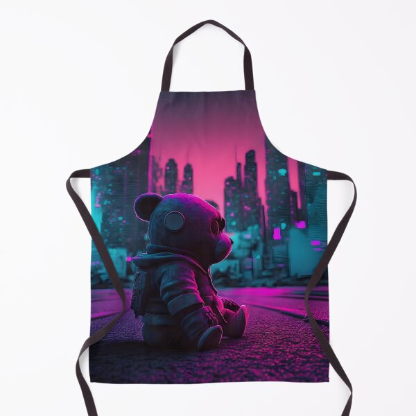 Item preview, Synthwave Teddy Space/Cyperpunk designed and sold by Harlechryzz.