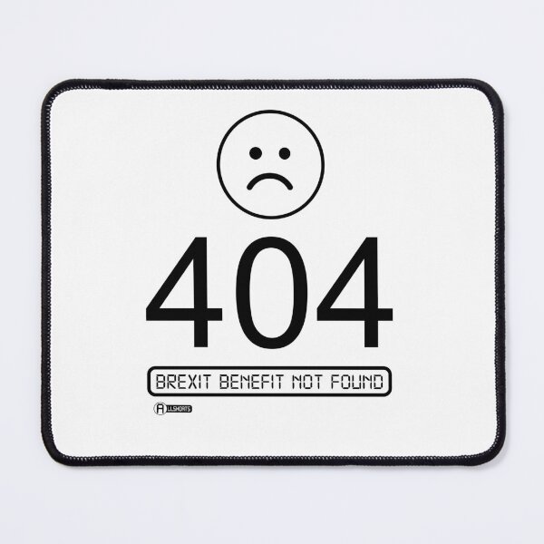 Item preview, 404 Brexit Benefit Not Found Hand-drawn By Marcus  designed and sold by Allshorts.