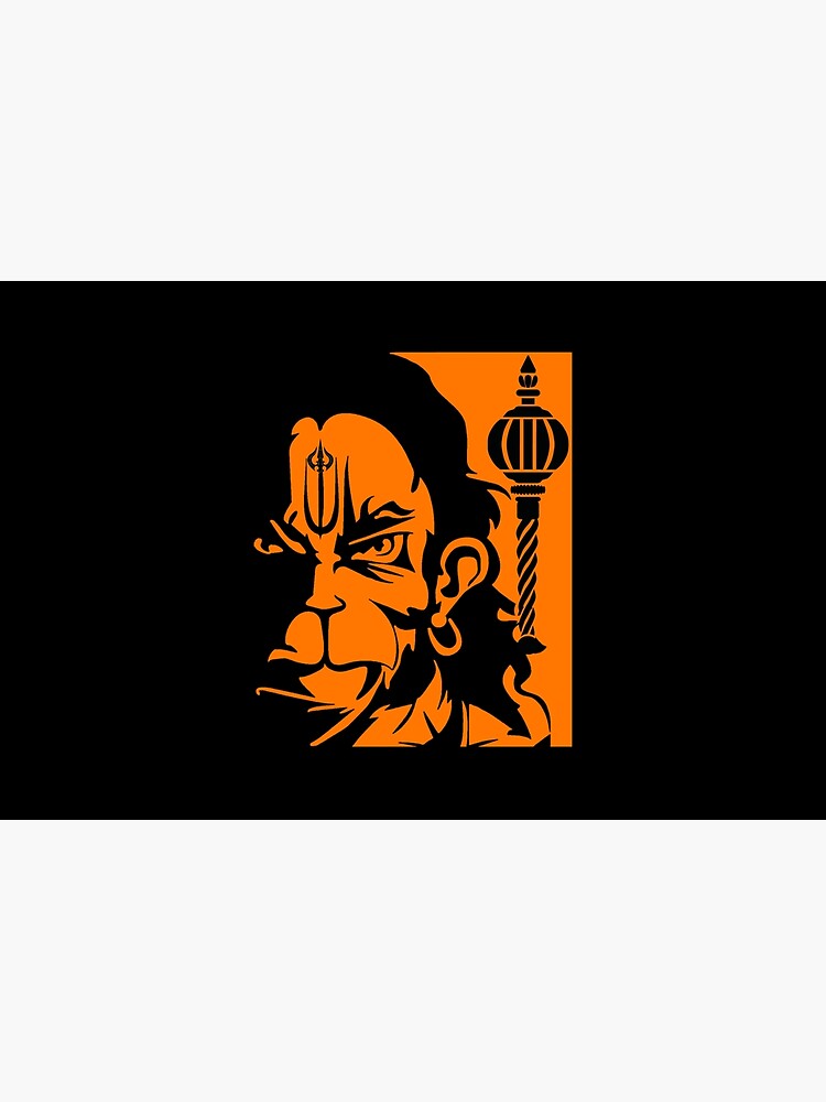 VEHICLE BLACK STICKER HANUMAN JI,LORD HANUMAN,GOD,BAJRANGBALI,HINDU  GOD,TEMPLE,MOTORCYCLE BUMPER,FUEL TANK VINYL BLACK STICKER,