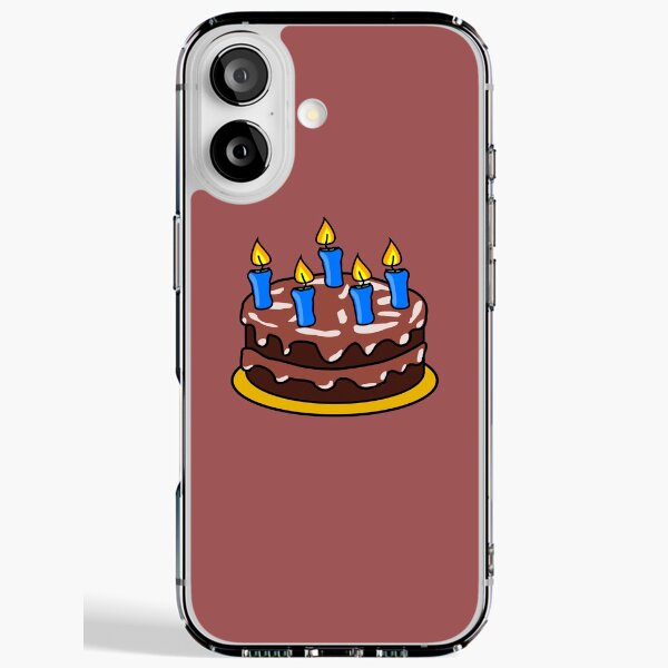 Chocolate Birthday Cake Emoji 