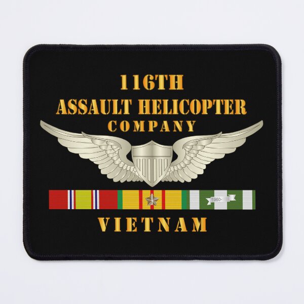Item preview, Army - 116th Assault Helicopter Co w  Aviator Badge w VN SVC x 300 designed and sold by Military Insignia Products.