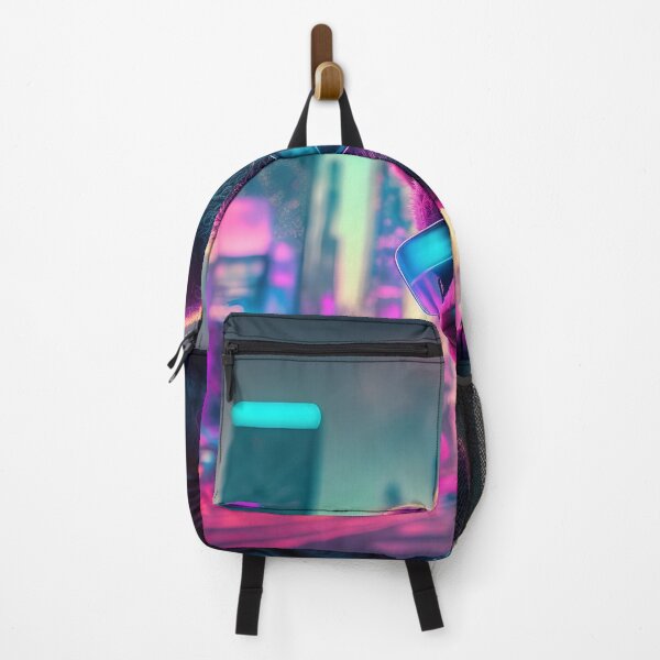 Item preview, Synthwave Teddy Space/Cyperpunk designed and sold by Harlechryzz.
