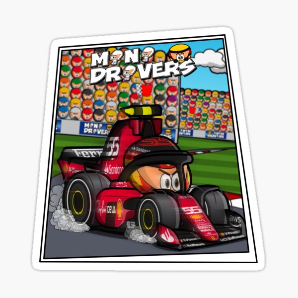 #55 - Sainz Sticker