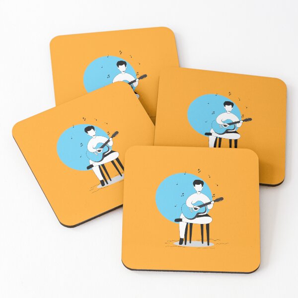 Item preview, Guitar Play With the Blue Moon designed and sold by IdeasForFreedom.