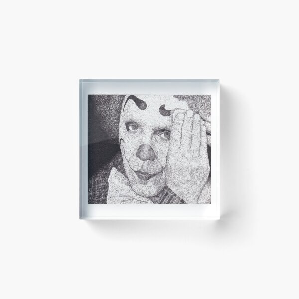 Item preview, Clown, Ink Drawing designed and sold by kojak67.