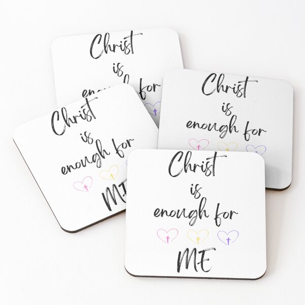 Item preview, Christ is Enough for Me V21 designed and sold by Family Journey with God.