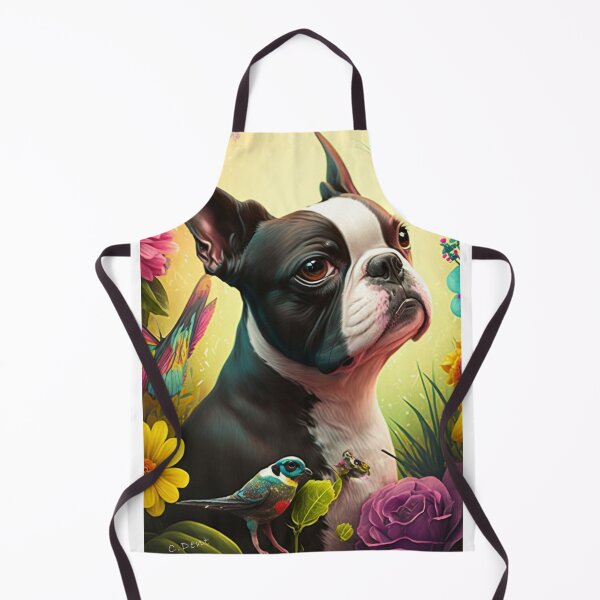 Item preview, Boston Terrier Inquisitive designed and sold by LegacyArtist1.
