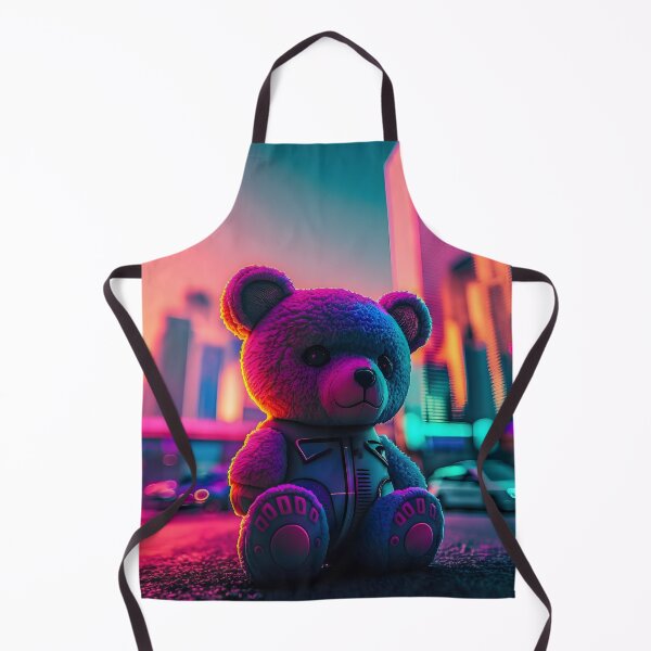 Item preview, Synthwave Teddy Space/Cyperpunk designed and sold by Harlechryzz.