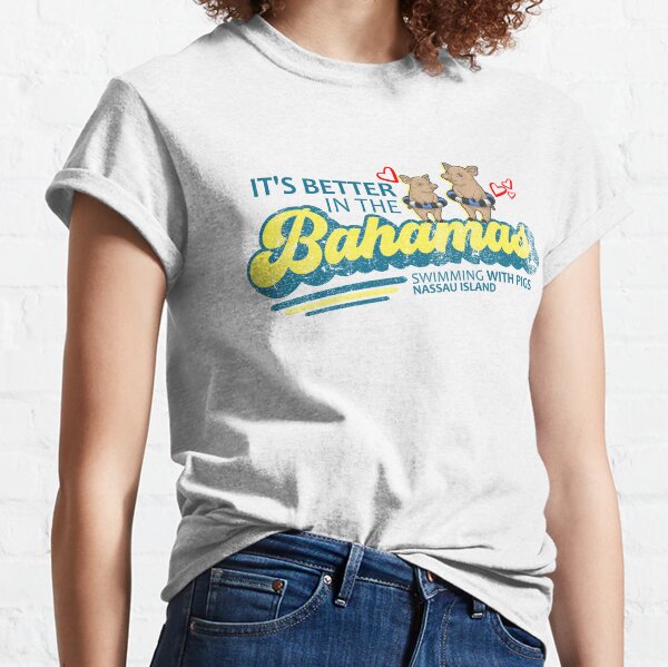Nassau Bahamas Map T-Shirts for Sale