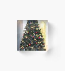 MERRY CHRISTMAS AND A HAPPY NEW YEAR 2018 TO ALL RB FRIENDS!!! Acrylic Block