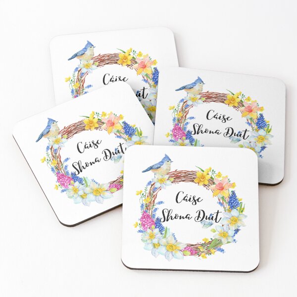Item preview, Cáisc Shona Duit Gaeilge Easter Wreath designed and sold by Irishprints.