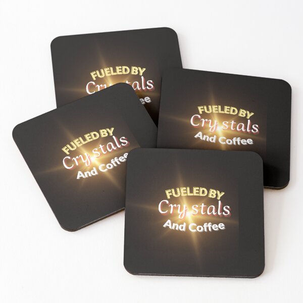 Item preview, Fueled By Crystals And Coffee designed and sold by onecreativity.