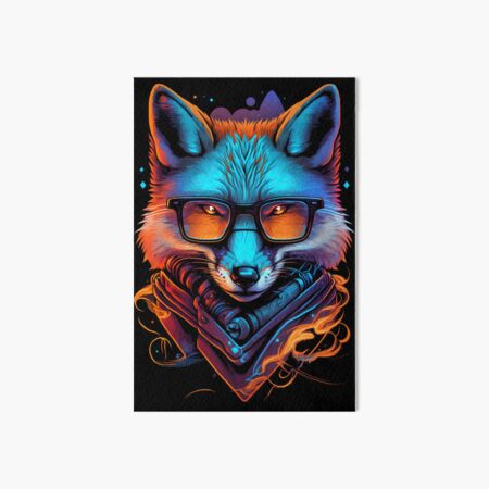 Item preview, Fox wearing glasses designed and sold by Cute Robot.