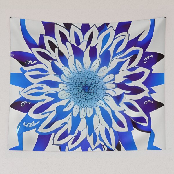 Item preview, Blue Flower 2 designed and sold by SpaceShaman.