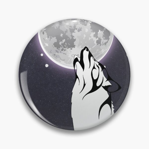 Item preview, Wolf howling to the moon designed and sold by MangoTango1998.
