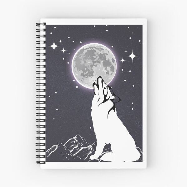 Item preview, Wolf howling to the moon designed and sold by MangoTango1998.