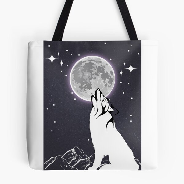 Item preview, Wolf howling to the moon designed and sold by MangoTango1998.