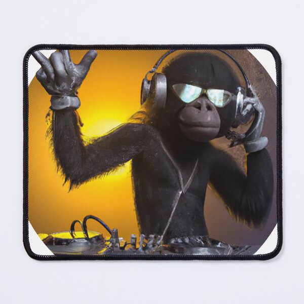 Item preview, A chimp mixing at a club designed and sold by bobanian.