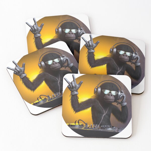 Item preview, A chimp mixing at a club designed and sold by bobanian.