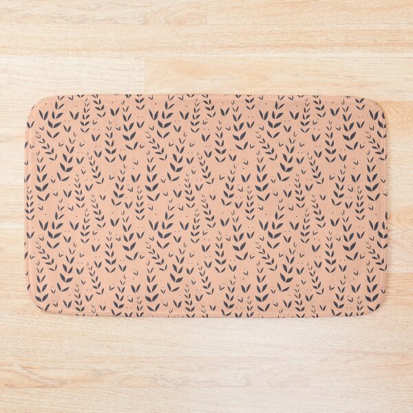 Item preview, Garden party footprints pink charcoal designed and sold by cezidesign.