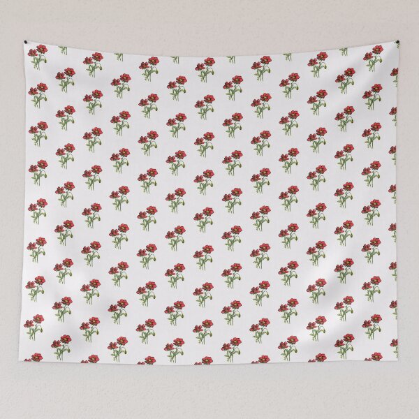 Item preview, watercolor flower red designed and sold by janianna.