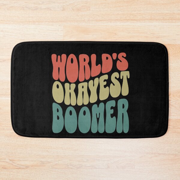 Item preview, World's Okayest Boomer designed and sold by ValentinaHramov.