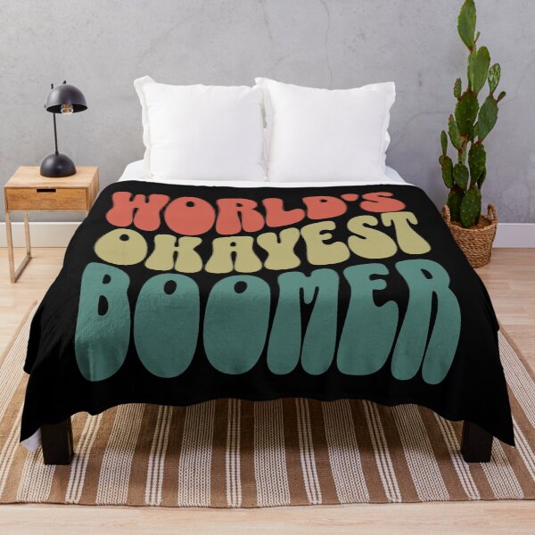 Item preview, World's Okayest Boomer designed and sold by ValentinaHramov.