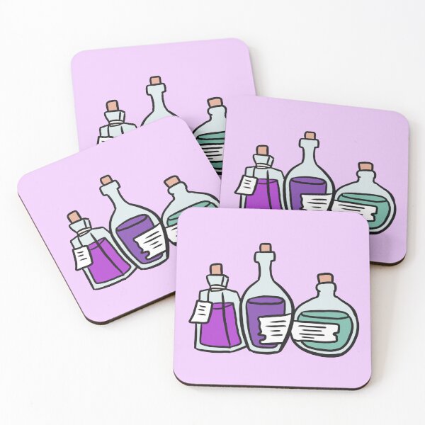 Item preview, Cute three magic potions illustration  designed and sold by Yarafantasyart.