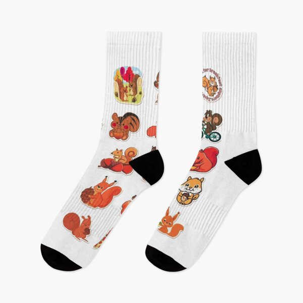 Item preview, Lovely Squirrel Stickers for Boys Girls  designed and sold by nicedesign01.