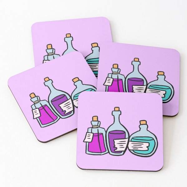 Item preview, Cute three magic potions illustration  designed and sold by Yarafantasyart.