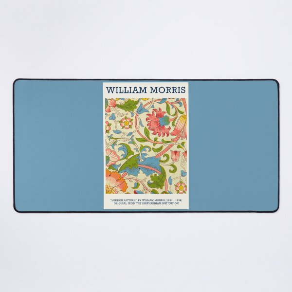 Item preview, WILLIAM MORRIS HD - Lodden pattern (1884) by William Morris Pink Art Print designed and sold by Go Logo Designs.