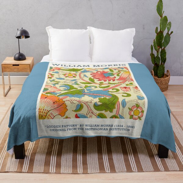 Item preview, WILLIAM MORRIS HD - Lodden pattern (1884) by William Morris Pink Art Print designed and sold by Go Logo Designs.