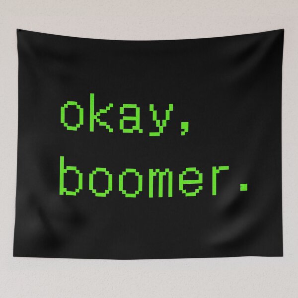Item preview, Okay Boomer designed and sold by ValentinaHramov.