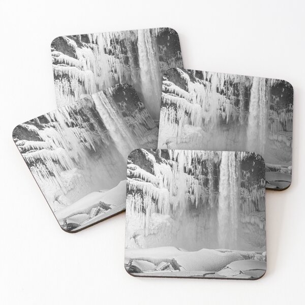 Item preview, Frozen Waterfall, B&W designed and sold by Kate-P-.