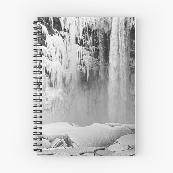 Item preview, Frozen Waterfall, B&W designed and sold by Kate-P-.