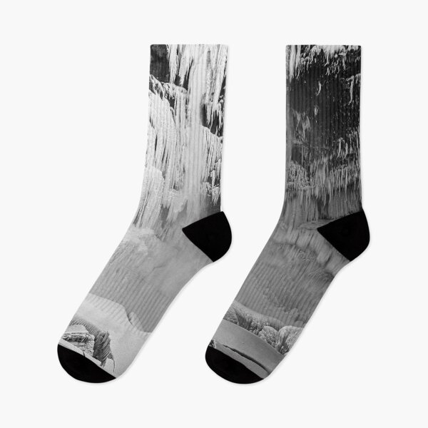 Item preview, Frozen Waterfall, B&W designed and sold by Kate-P-.