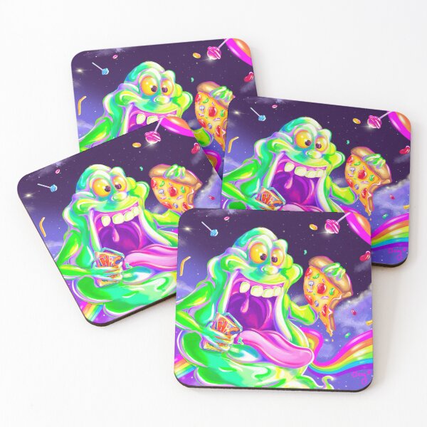Item preview, Rainbow Slimer designed and sold by AmyGreenbankArt.