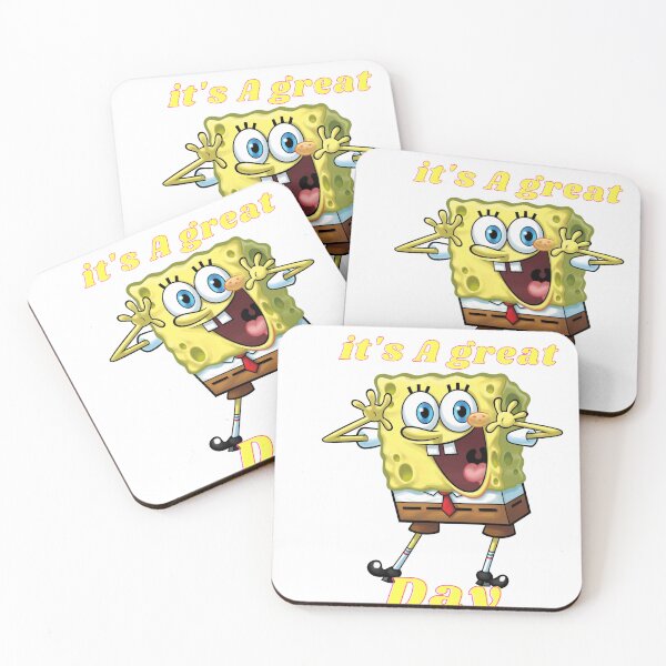 Item preview, spongebob squarepants it's a great day  designed and sold by TaibVVS.
