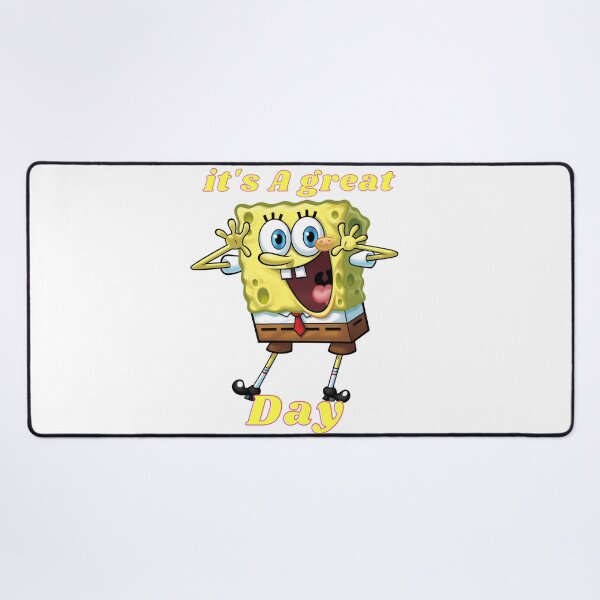 Item preview, spongebob squarepants it's a great day  designed and sold by TaibVVS.