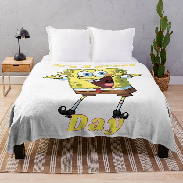 Item preview, spongebob squarepants it's a great day  designed and sold by TaibVVS.