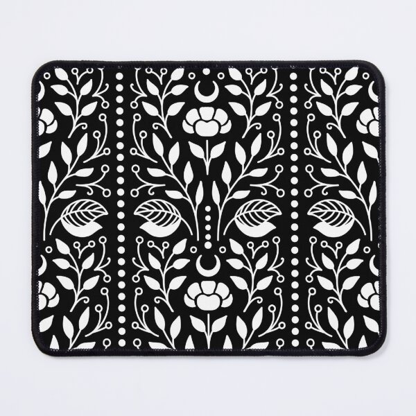 Item preview, 2713 D - hand drawn flower stripes designed and sold by RouCouCou.