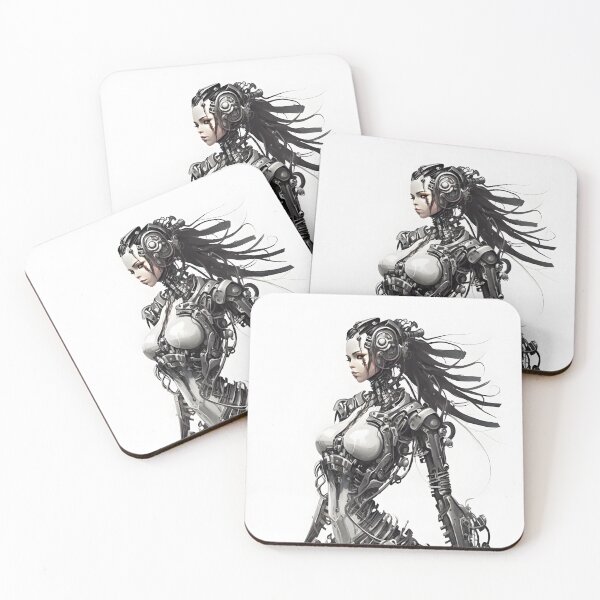 Item preview, Beautiful Space Android - Fantasy Art designed and sold by Seeker7Seven.