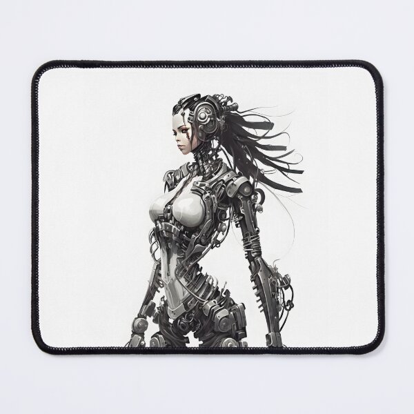 Item preview, Beautiful Space Android - Fantasy Art designed and sold by Seeker7Seven.